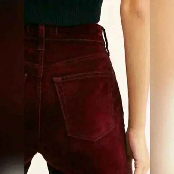 FREE PEOPLE STELLA VELVET SKINNY JEANS - Picture 6 of 6